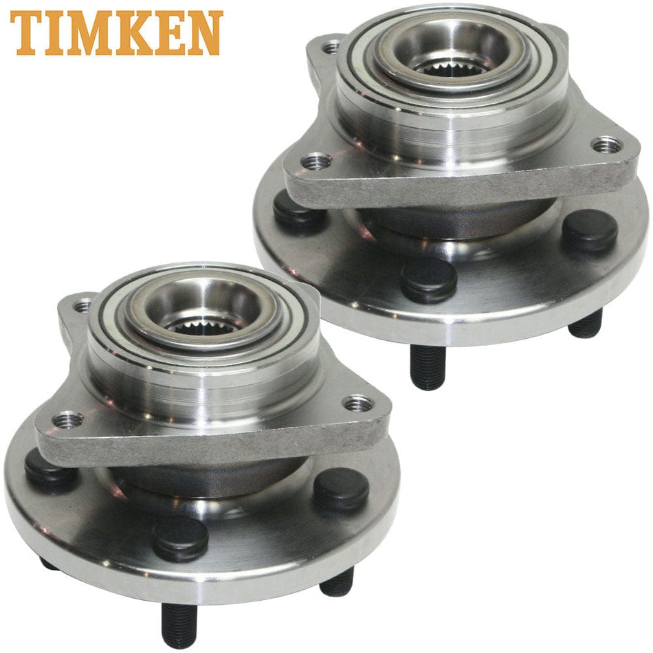 TIMKEN HA500601 Front Wheel Bearing Hub Assembly Land Rover LR3 LR4 2005-2016 2pcs