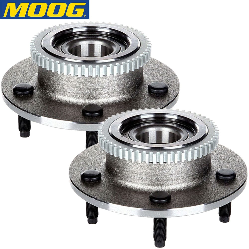 MOOG 515084 Front Wheel Bearing Hub Assembly 2000 2001 Dodge Dodge Ram 1500 (2 PACK)