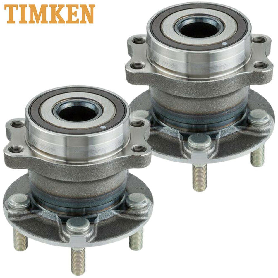TIMKEN HA590522 Rear Wheel Bearing & Hub for Subaru Crosstrek Forester Impreza (2 PACK)