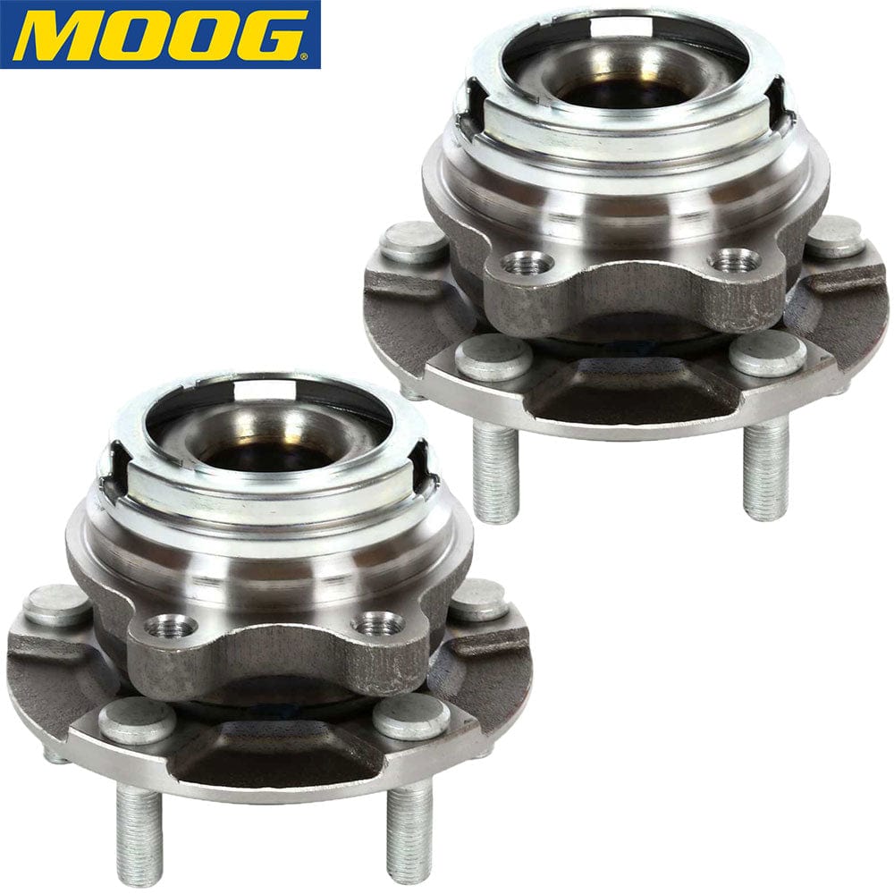 Moog 513306 Front Left Wheel Hub Bearing Assembly 2009-15 Nissan Murano 2011 Quest-2pcs
