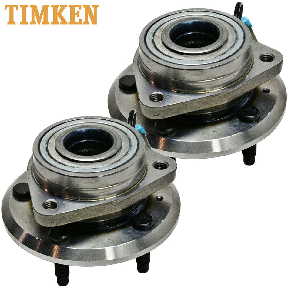 TIMKEN TKHA590262 Front Wheel Bearing hub Assembly for 07 - 09 Chevy EQUINOX TORRENT XL-7 w/ ABS (2 PACK)