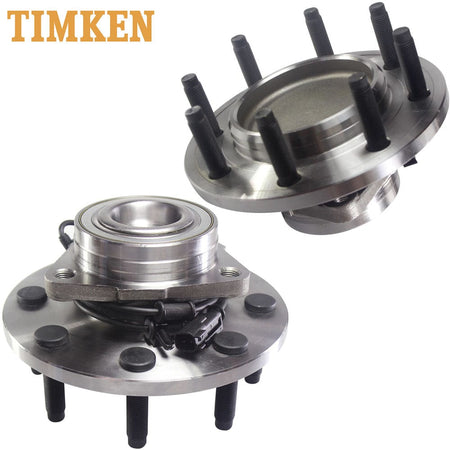 Timken-SP550104 Front Wheel Bearing Hub Assembly 06-08 Dodge Ram 2500 RWD -2pcs