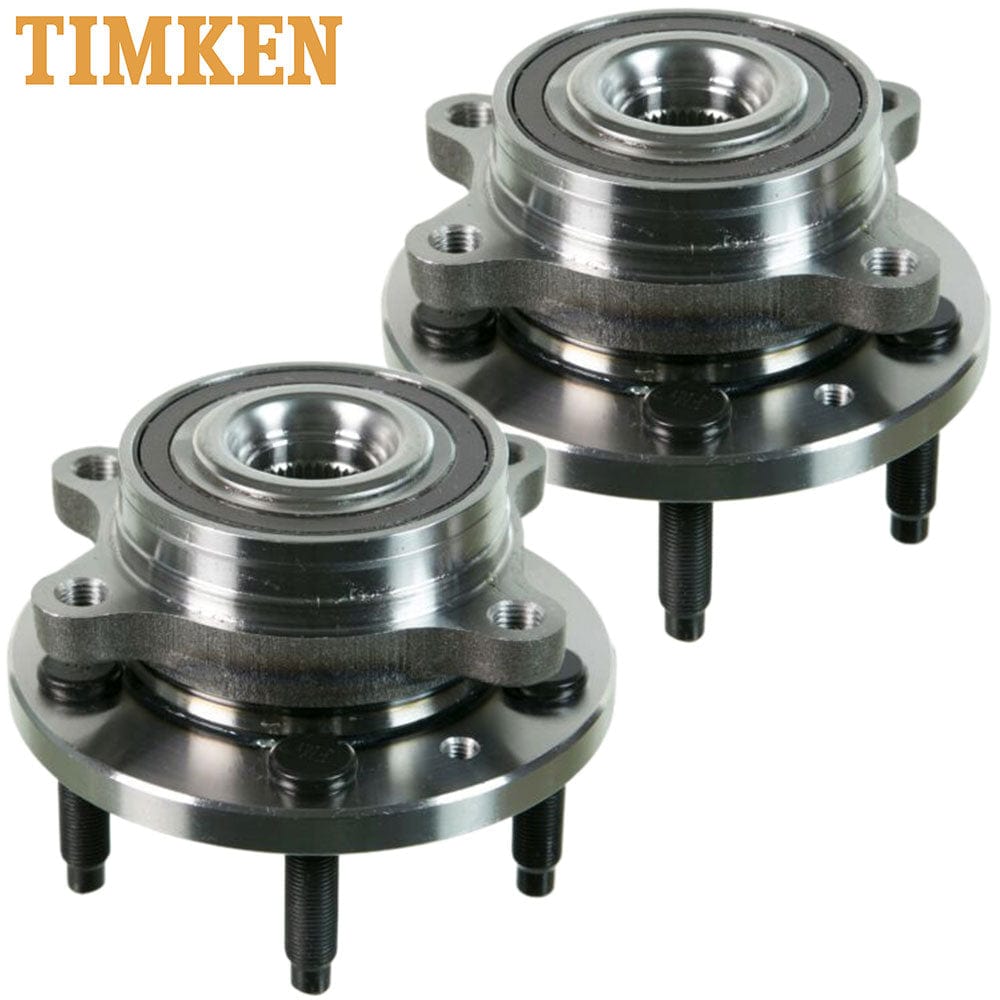 TIMKEN HA590261 Rear Front Wheel Bearing Hub Assembly for Ford 09-18-FWD (2 PACK)