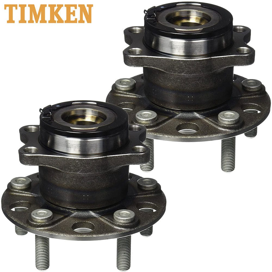 TIMKEN HA590230 Rear Wheel Bearing and Hub Assembly-4WD (2 PACK)
