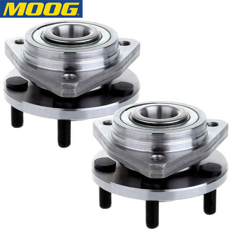 Moog 513138 Front Wheel Bearing Hub Assembly 1996-2000 Plymouth Breeze (set of 2)