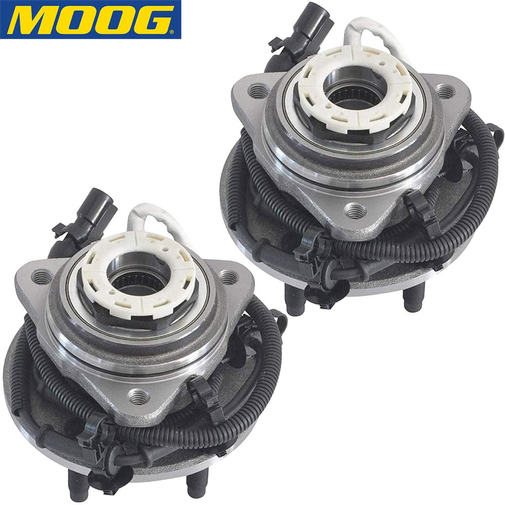 Moog 515027 Front Wheel Bearing Hub Assembly Fits Ford Ranger Mazda B4000 W/ABS-2pcs