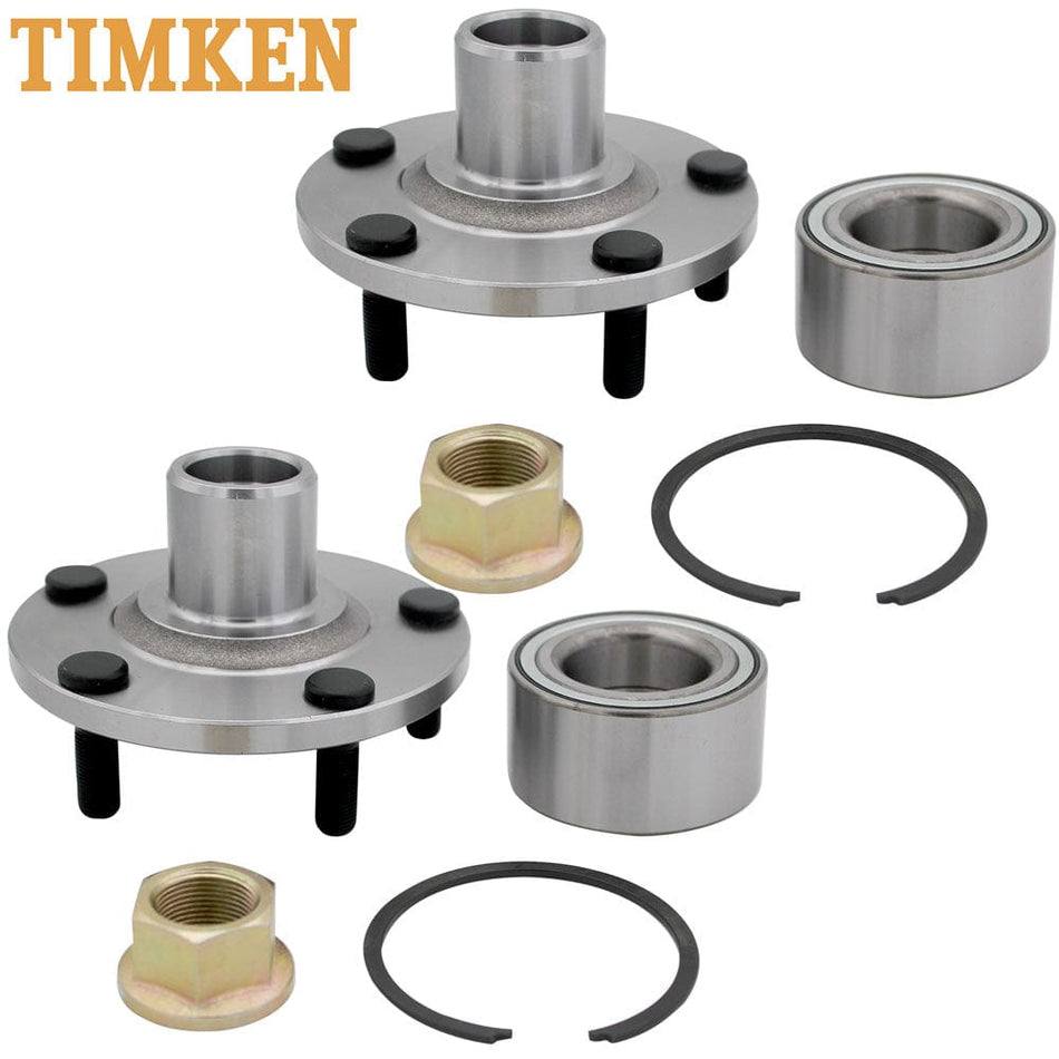 Timken HA590600K Front Wheel Hub Bearing for Infiniti I35 Nissan Maxima Altima Non ABS-2pcs