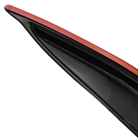 2009-2013 TOYOTA COROLLA 3D WAVY TINTED SMOKE WINDOW VISOR SUN/RAIN GUARD