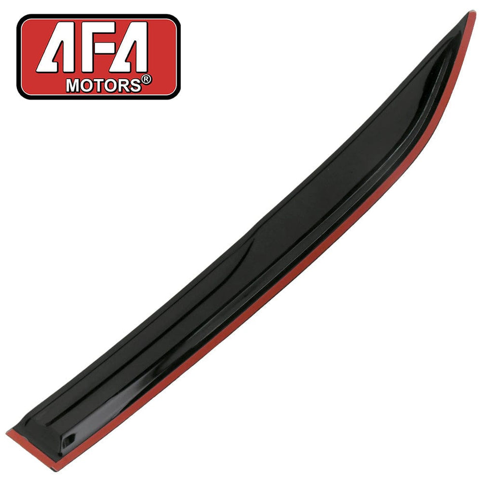 2009-2013 TOYOTA COROLLA 3D WAVY TINTED SMOKE WINDOW VISOR SUN/RAIN GUARD