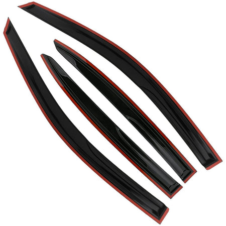 2013-2017 Honda Accord Window Visor Sun Rain Guard Vent Shade 4Pcs