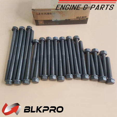 26* OEM DCEC Cylinder Head Bolts Bolt Kit Set For Dodge Ram Cummins 89-98 12V