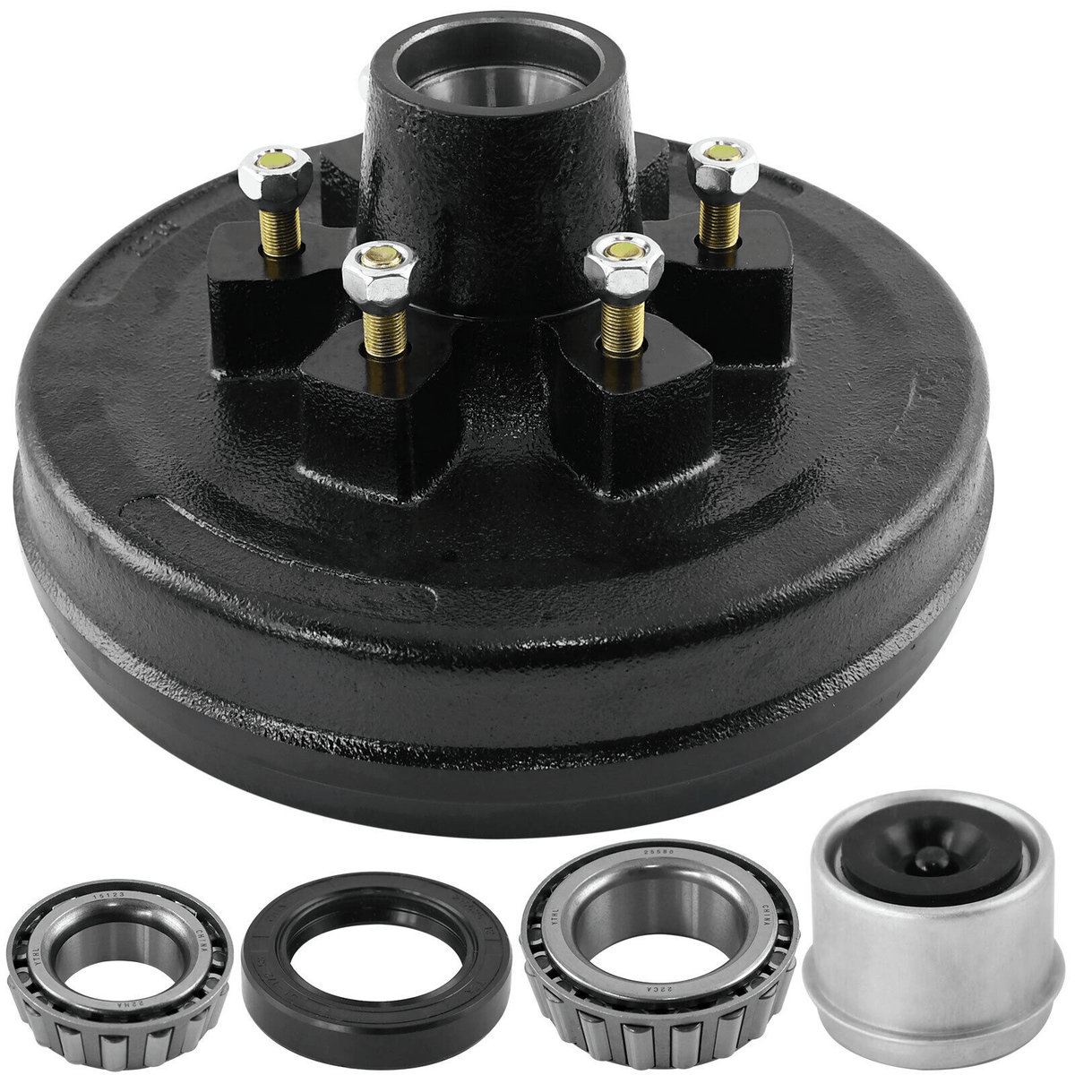 Trailer 6 on 5.5" Hub Drum Kits for 5200-6000 lbs axle