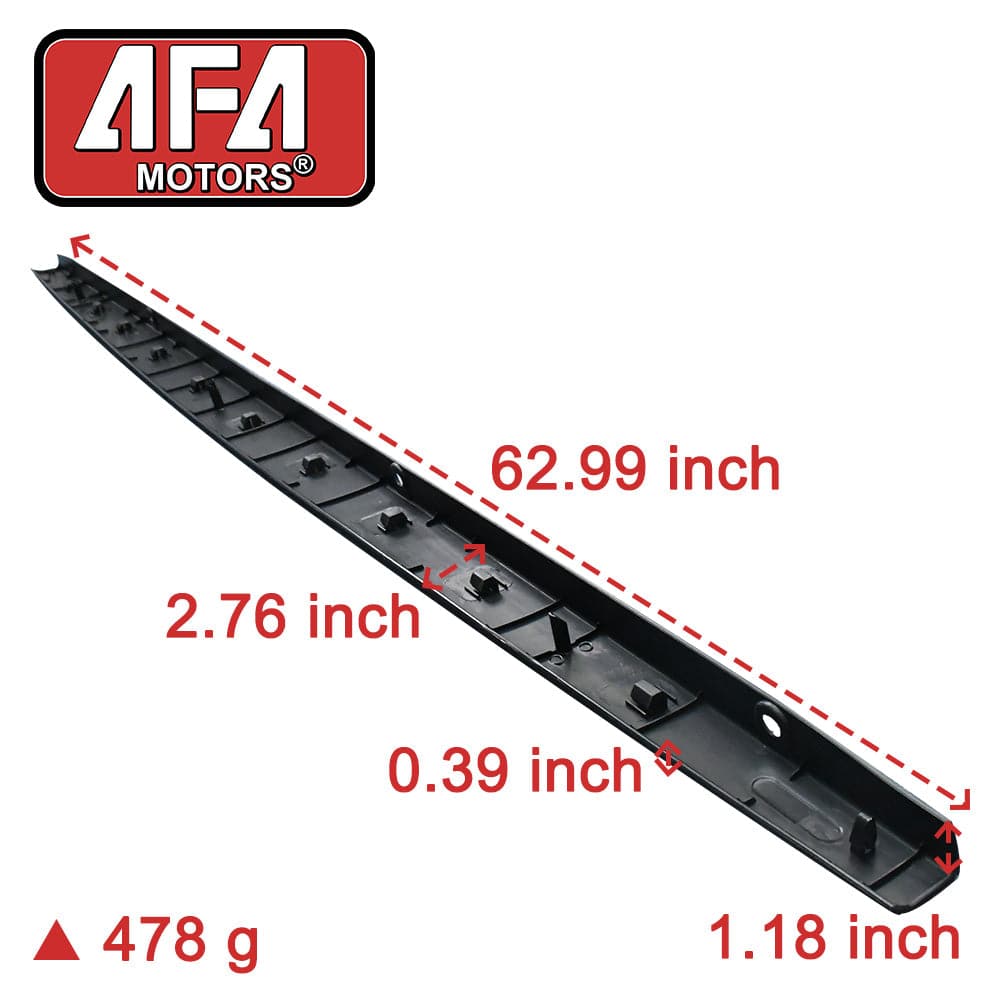 Toyota Tundra 2007-13 Tailgate Protector Top Upper Molding Cap TO1904101