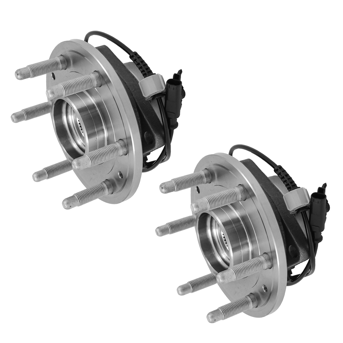 2x Front Wheel Bearing Hub Assembly Fit For Chevy Avalanche & Silverado 07-13