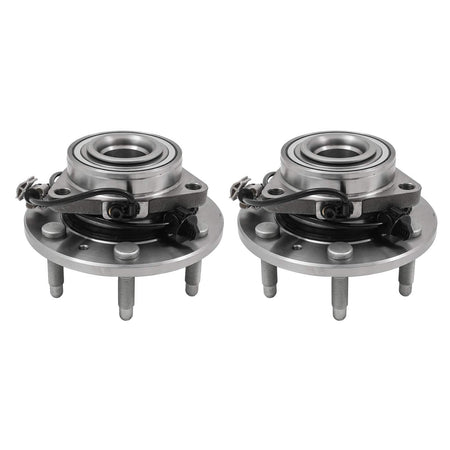 2x Front Wheel Bearing Hub Assembly Fit For Chevy Avalanche & Silverado 07-13