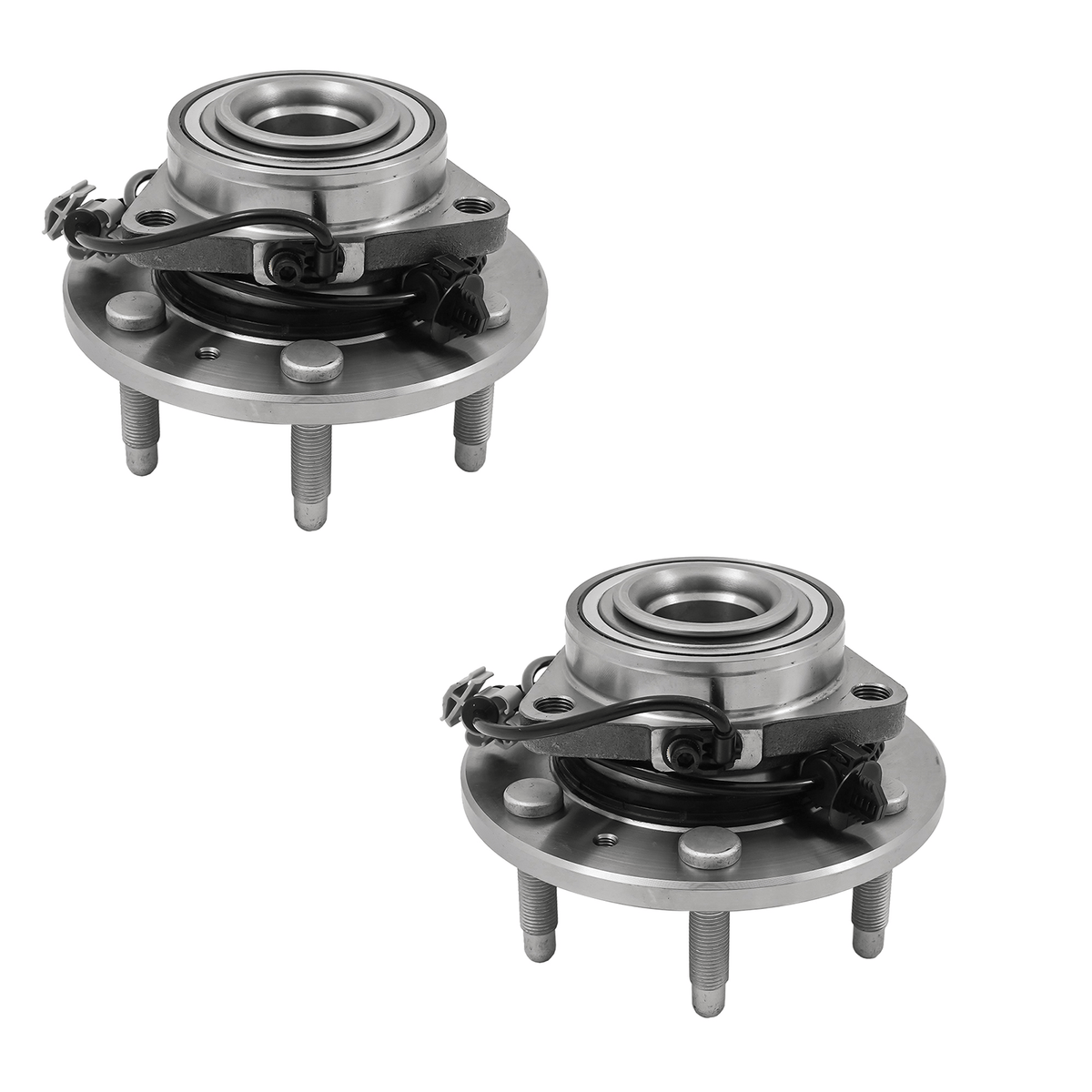 2x Front Wheel Bearing Hub Assembly Fit For Chevy Avalanche & Silverado 07-13