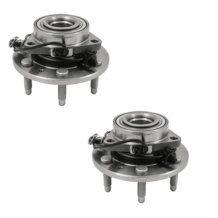 2x Front Wheel Bearing Hub Assembly Fit For Chevy Avalanche & Silverado 07-13