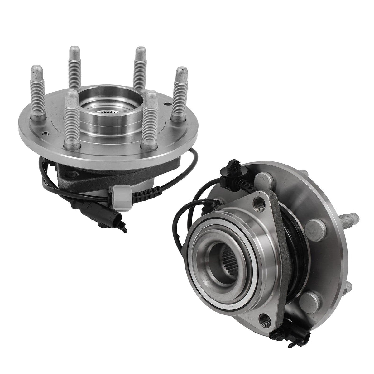 2x Front Wheel Bearing Hub Assembly Fit For Chevy Avalanche & Silverado 07-13