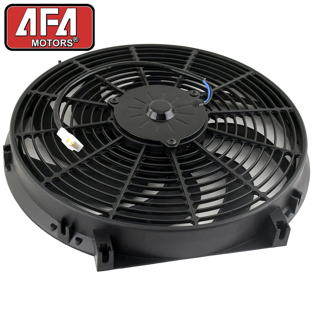 14" Heavy Duty Reversible Radiator Electric Wide Curved Blade FAN 12V 3000 CFM
