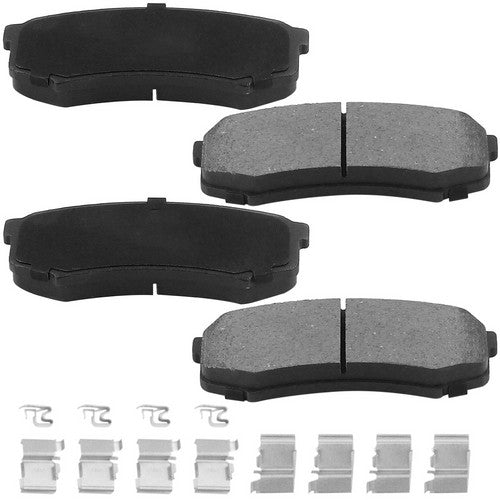 Front Ceramic Brake Pads for 2009-2019 Toyota Rav4 Prius V Corolla Lexus Hs250h