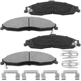 FRONT Ceramic Brake Pads For 1998 1999 - 2002 Chevrolet Camaro Pontiac Firebird