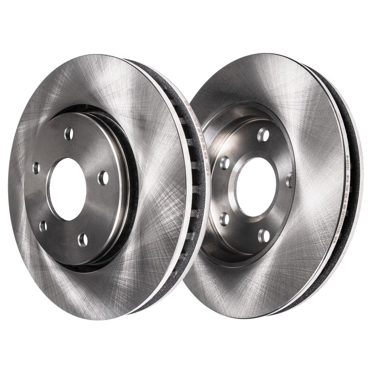Honda & Acura Front Brake Rotors Set - Pilot MDX RLX ZDX OE Replacement Pair