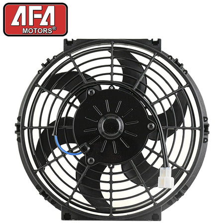 10" Inch Universal Slim Fan Push Pull Electric Radiator Cooling 12v 80w