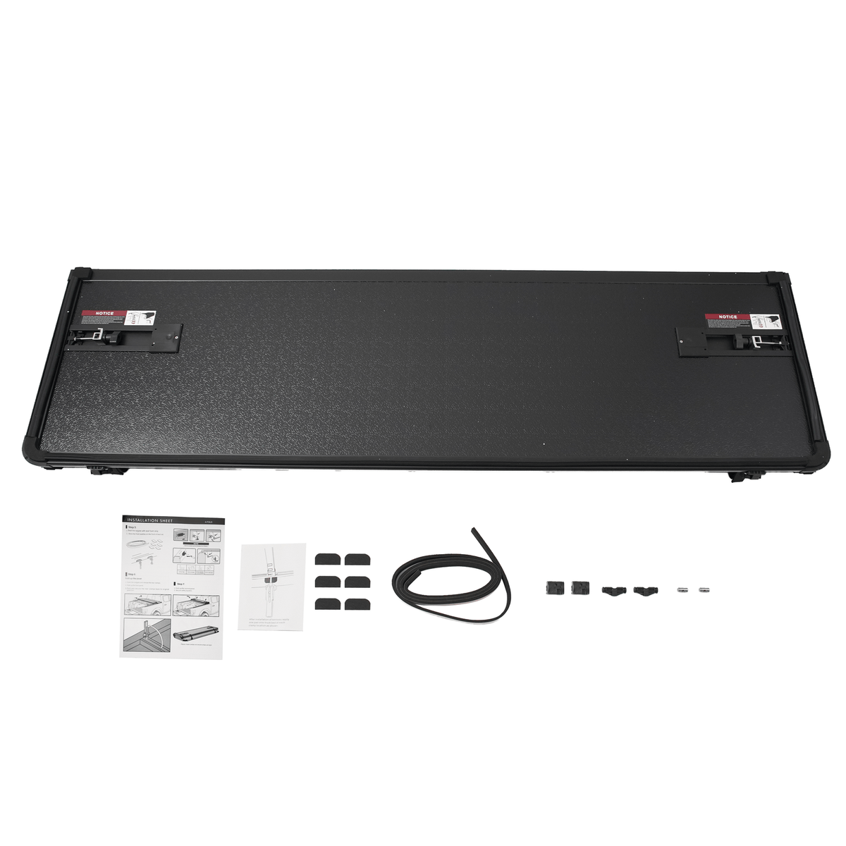 4 Fold 5.8FT Bed Hard Truck Tonneau Cover Fit For Chevy Silverado GMC 14-18