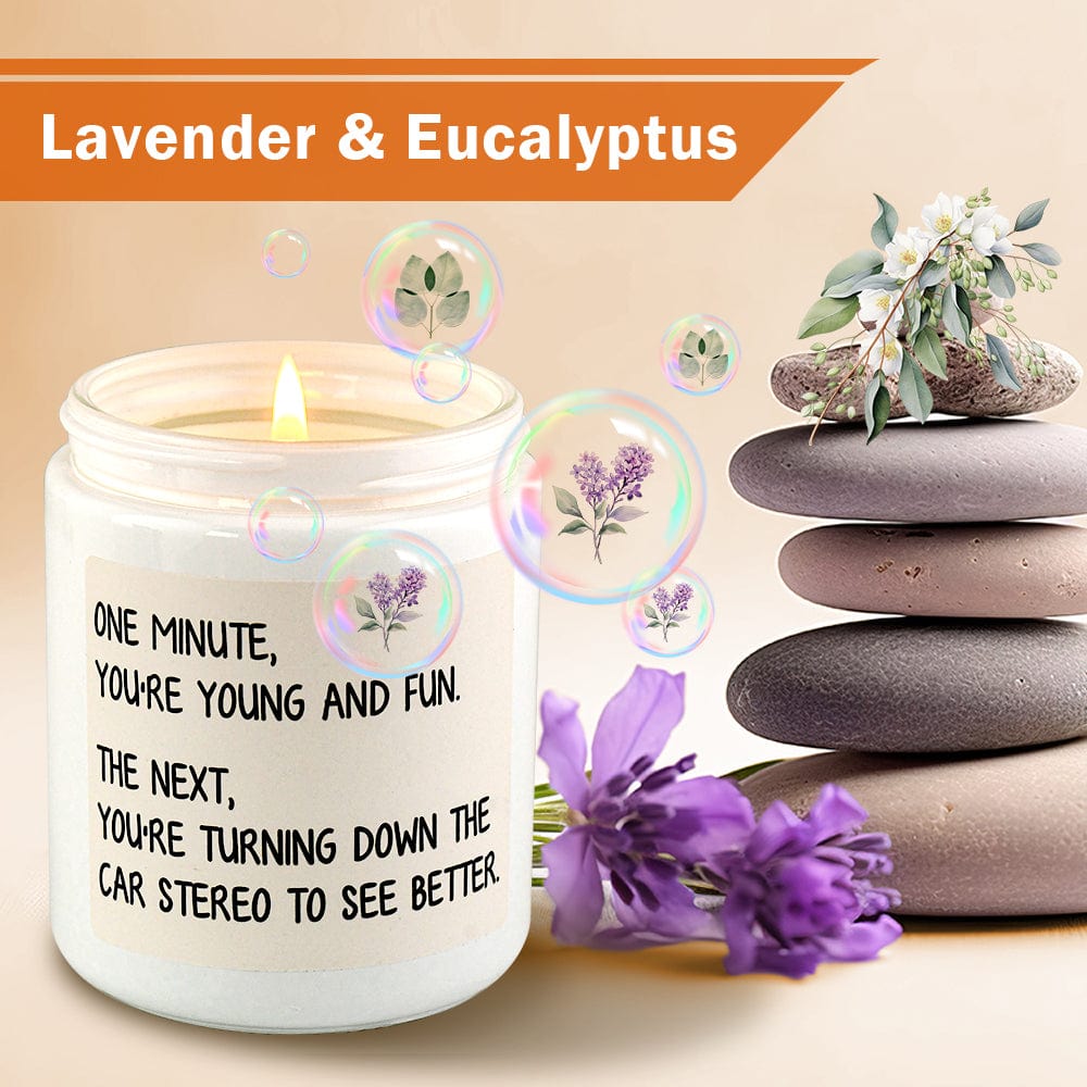 Funny Series Lavender Car Aromatherapy Candle | Gift Edition