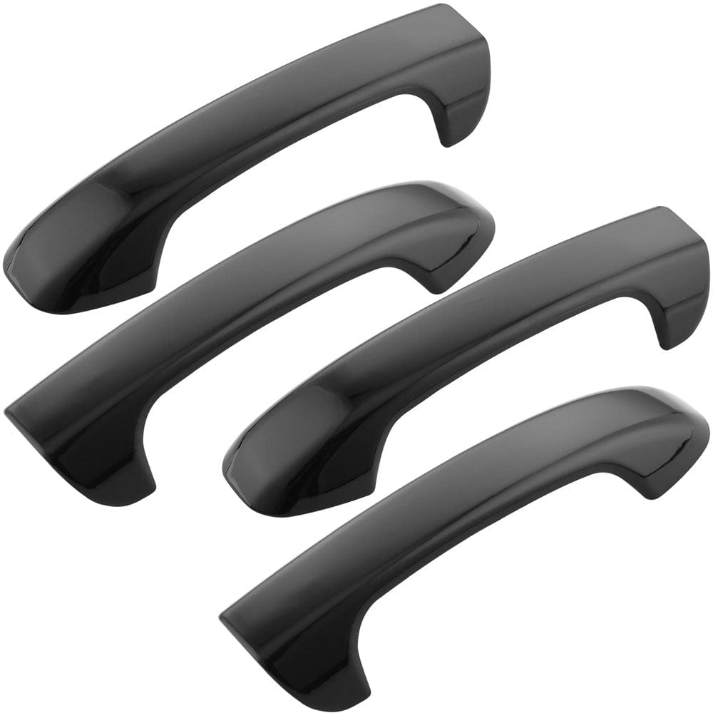 Gloss Black Door Handle Cover For Grand Cherokee Commander Ram 1500