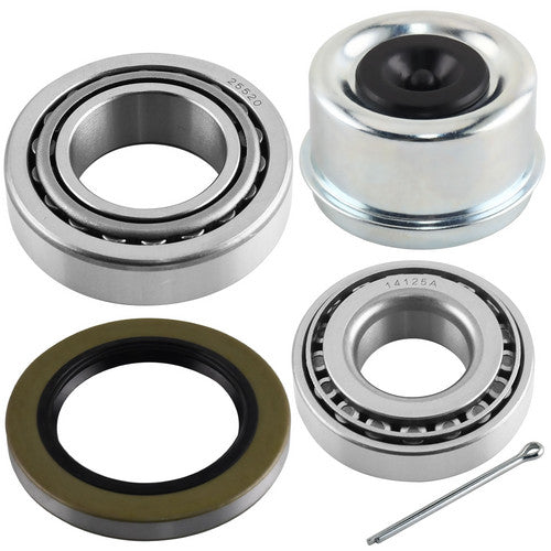 Trailer Bearing/Seal Kit 7000# 6000 Axle 14125A / 25580 Bearing 6K 7K Axel-8 Lug