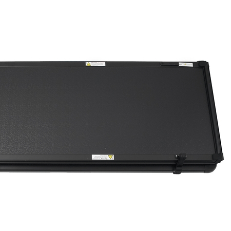 5.5FT Hard Tonneau Cover 3-Fold Fit For Ford F-150 Truck 2015-2025 Bed Cover