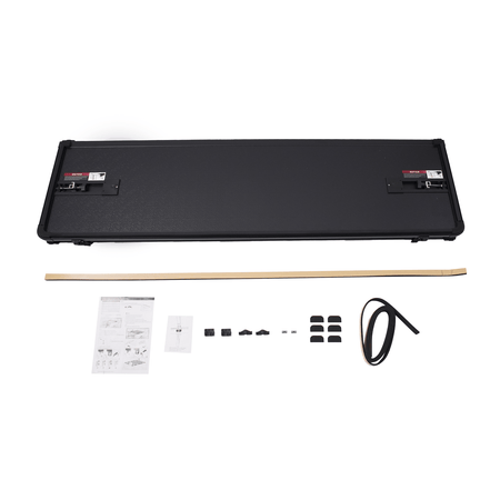 5.5FT Hard Tonneau Cover Fit For Ford F-150 2015-2025 Truck Bed W/ Lamp 4-Fold