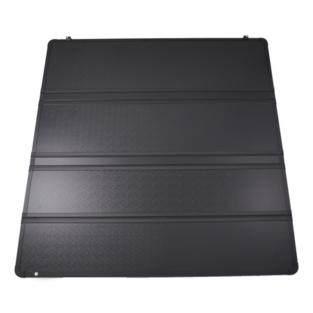 5.5FT Hard Tonneau Cover Fit For Ford F-150 2015-2025 Truck Bed W/ Lamp 4-Fold