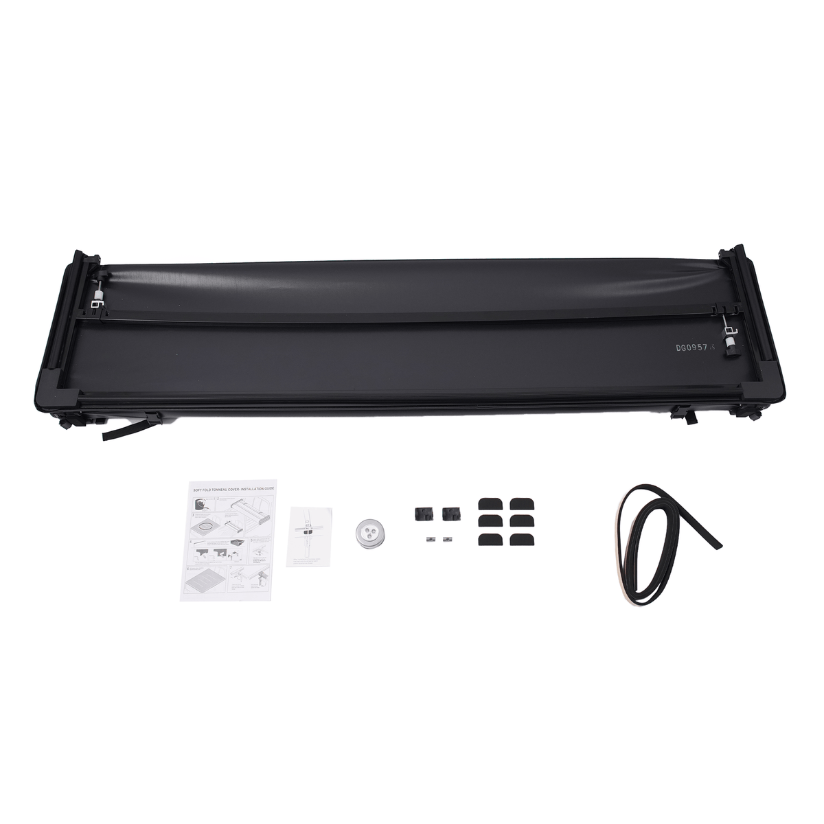 5.7FT 4-Fold Truck Bed Tonneau Cover Fit For Dodge Ram 1500 2009-25