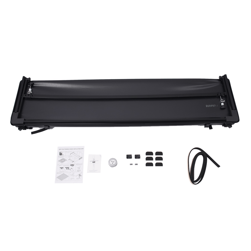 5.7FT 4-Fold Truck Bed Tonneau Cover Fit For Dodge Ram 1500 2009-25
