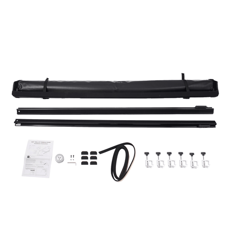 5.7FT Soft Roll up Tonneau Cover Fit For Dodge Ram 1500 Classic 2009-2024