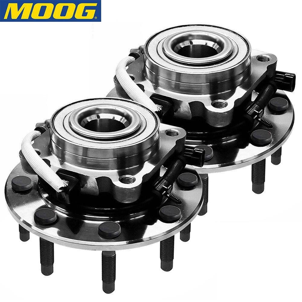 MOOG 515058 Front Wheel Bearing Hub Assembly 1999-2007 Chevrolet Surburban GMC Yokon 4WD (2 PACK)