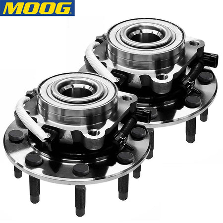 MOOG 515058 Front Wheel Bearing Hub Assembly 1999-2007 Chevrolet Surburban GMC Yokon 4WD (2 PACK)