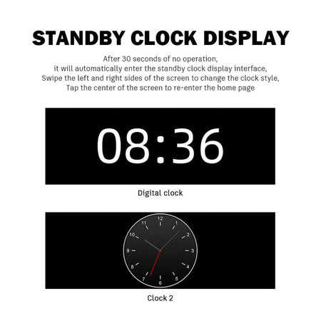 Model 3 & Y Rear Multimedia LCD Display Screen Air Conditioning Control