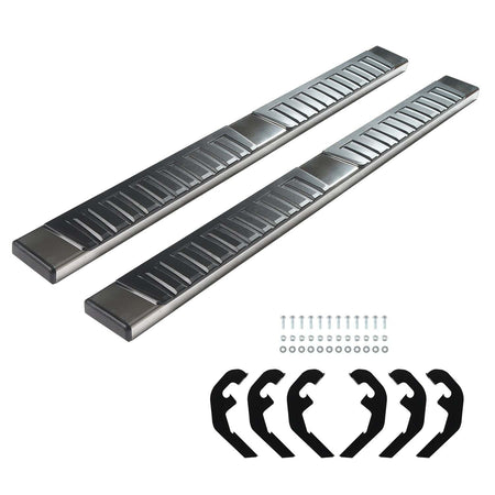 6 Inch Running Boards Compatible Fit For Chevy Silverado/Gmc Sierra 2019-2025