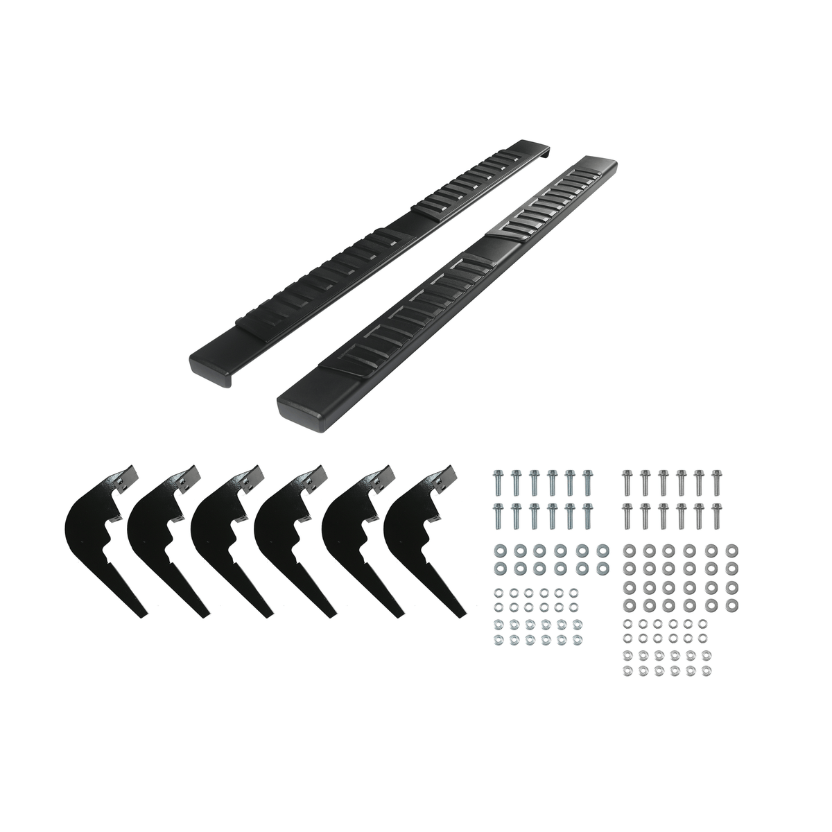 6" Running Board Fit For Dodge RAM 1500 09-18/RAM 2500 10-24 Crew Cab Step Bar
