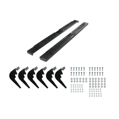 6" Running Board Fit For Dodge RAM 1500 09-18/RAM 2500 10-24 Crew Cab Step Bar