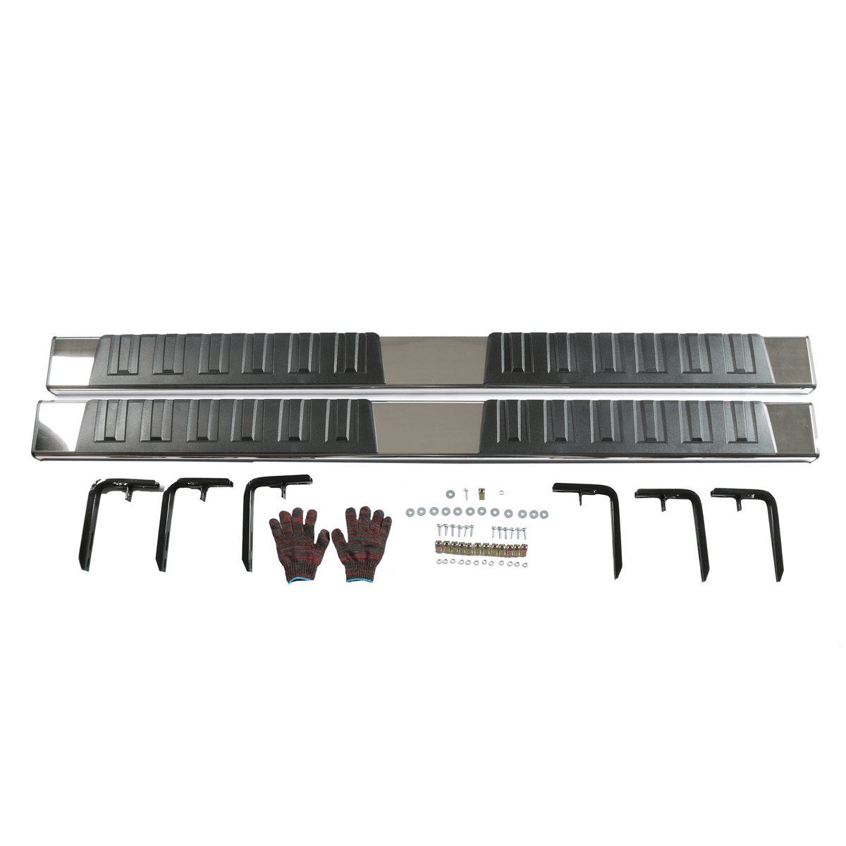 6" Running Boards Fit For Chevy Colorado/GMC Canyon 15-25 Crew Cab ABS Side Bars
