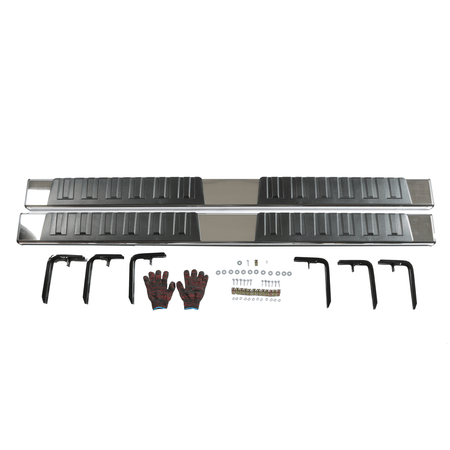 6" Running Boards Fit For Chevy Colorado/GMC Canyon 15-25 Crew Cab ABS Side Bars