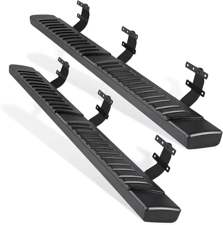 6" Running Boards Fit for Dodge Ram 1500 Crew Cab 2019-2025 New Body Style Black