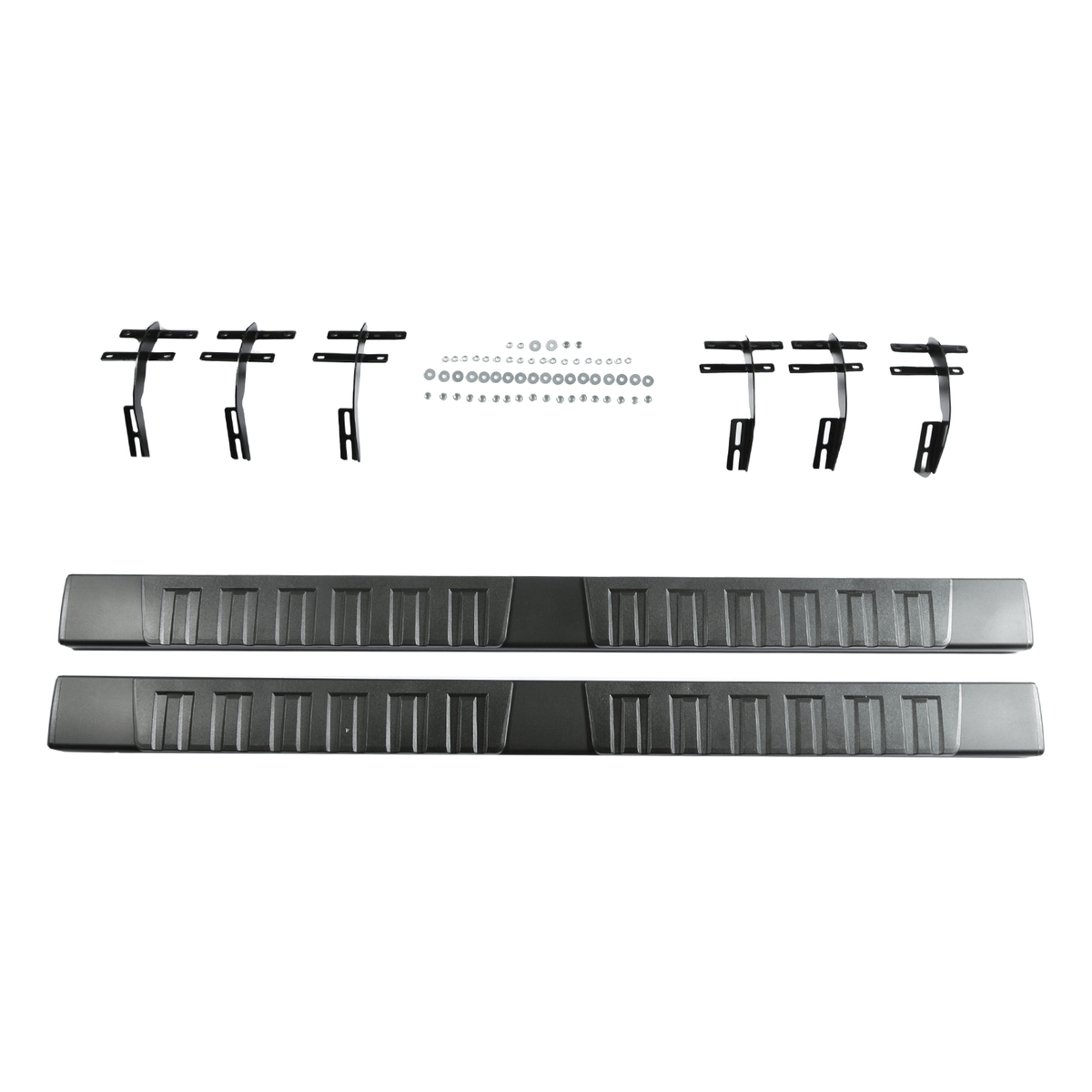 6" Running Boards Fit for Dodge Ram 1500 Crew Cab 2019-2025 New Body Style Black
