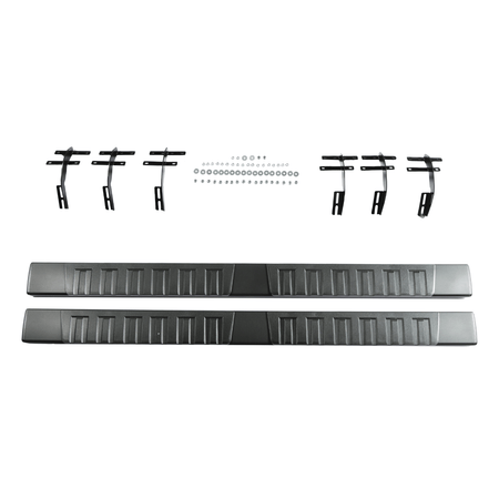 6" Running Boards Fit for Dodge Ram 1500 Crew Cab 2019-2025 New Body Style Black
