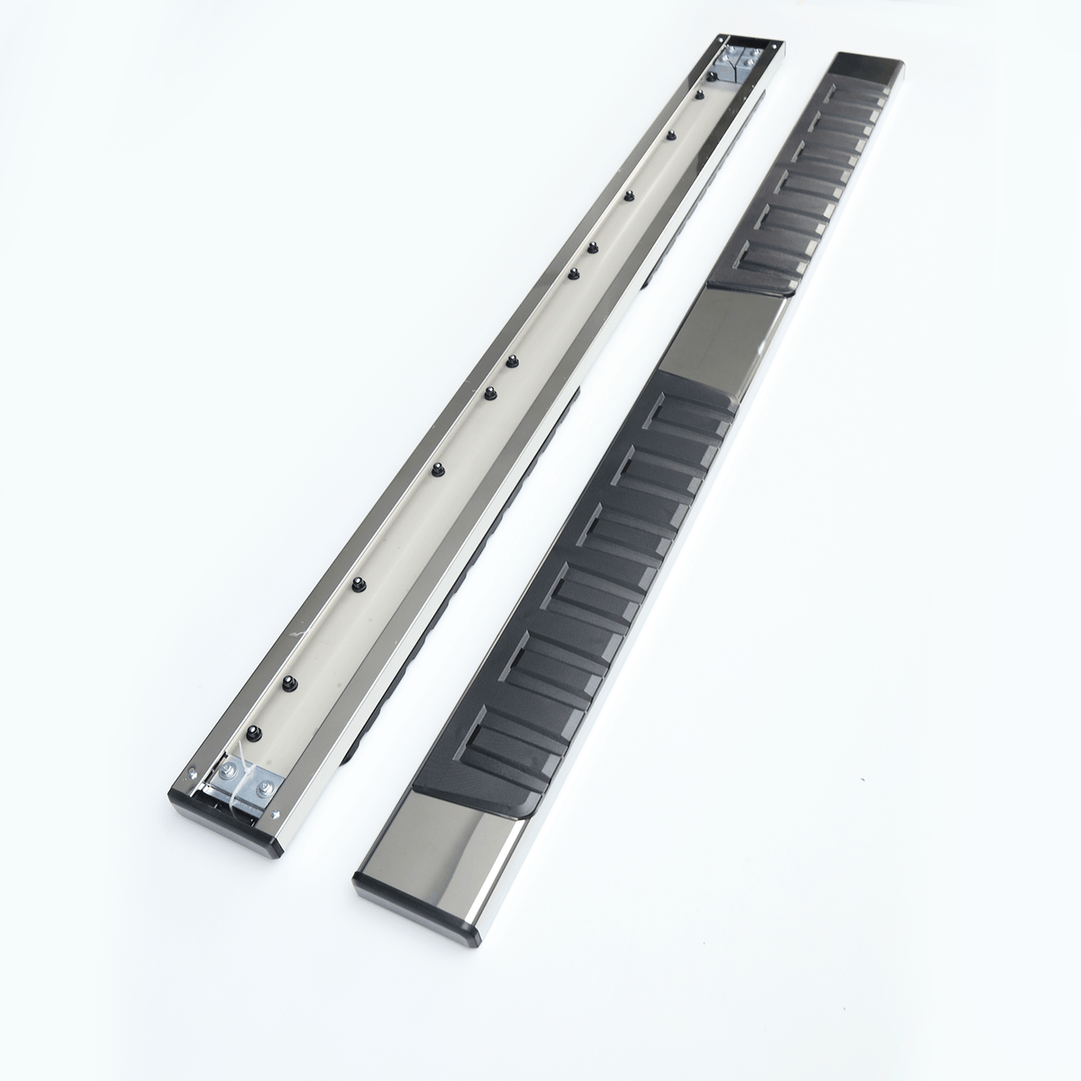 6" Running Boards Fit For Silverado 19-22 Crew Cab Nerf Bars Side Steps SS ABS