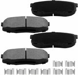 Front Disc Brake Pads For 2014 2015-2017 Nissan Maxima Rogue Sentra Juke